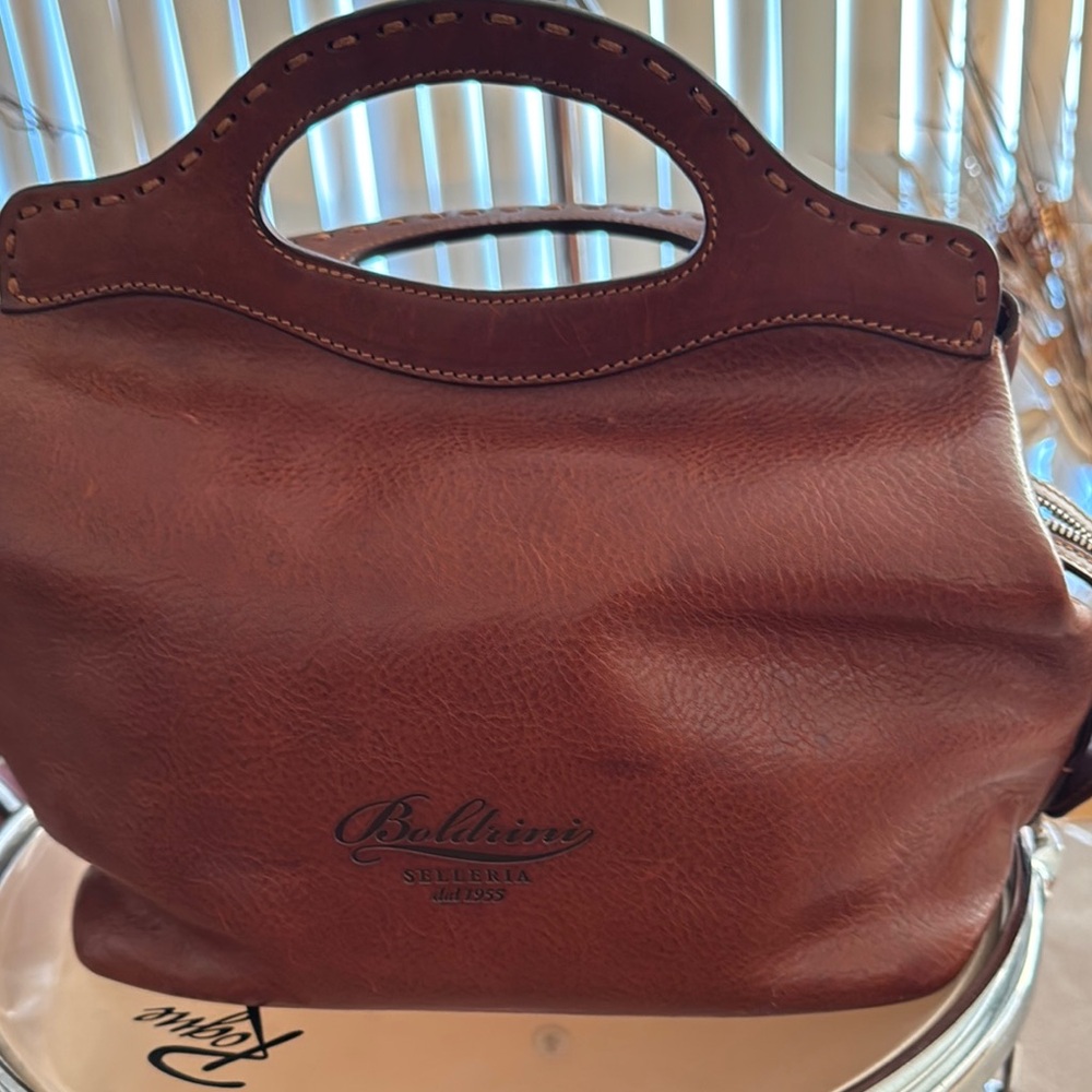Baldinini Brown Leather Handbag